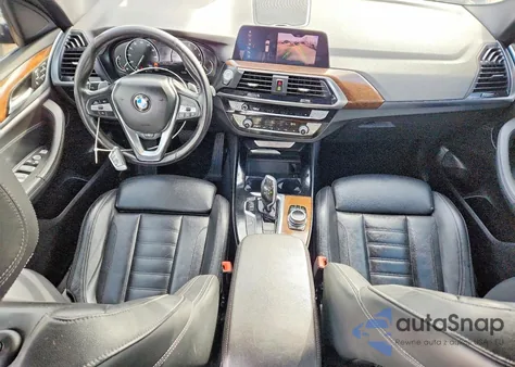 2020 BMW X3 xDrive30I z USA, uszkodzony, nr VIN 5UXTY5C05L9B76977